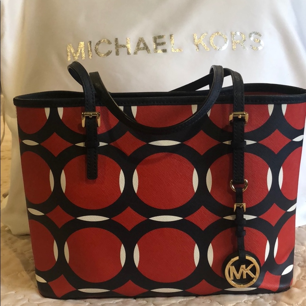 Michael Kors Patterned Tote